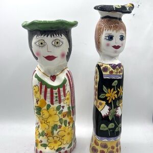 Gantz  Susan Palsy Vintage 80s Vases Figurines Home Decor   DAISY   PATTY